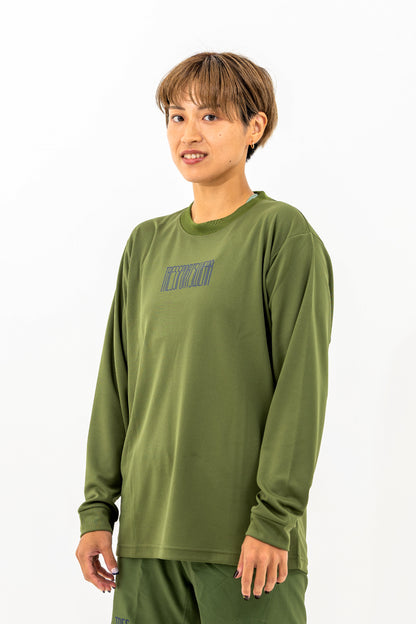 【24AW】Dyeing Long T-shirts(Khaki)