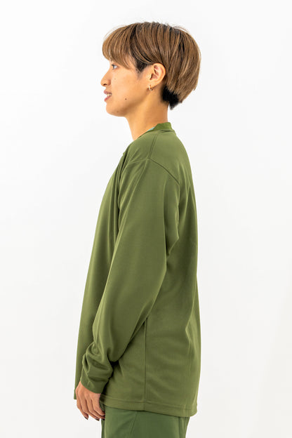 【24AW】Dyeing Long T-shirts(Khaki)