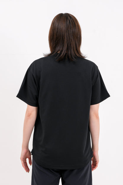 アイコン ドライ Tシャツ (ブラック)