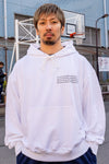 Philosophy Pill-Over Hoodie(White)