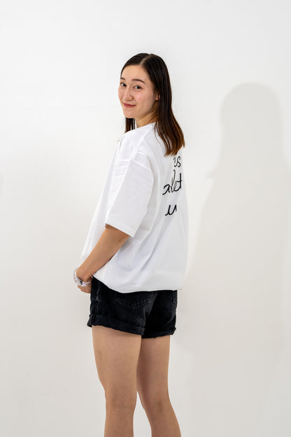 【24AW】UA Over Size Cotton T-shirts(White)