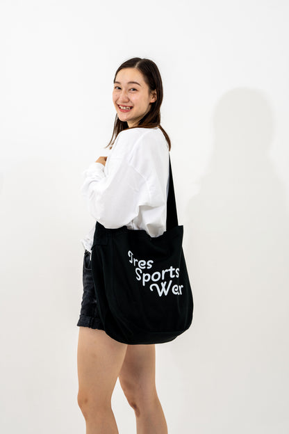 【24AW】UA Newspaper bag(Black)