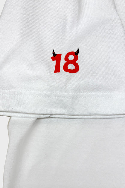 【浮田選手コラボ】コットンＴシャツ(WHITE)