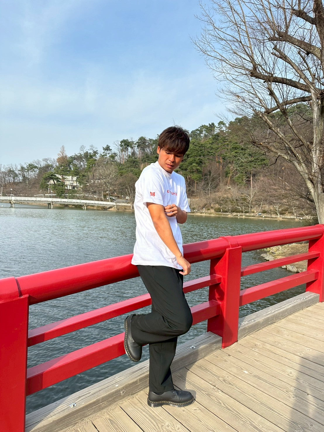 【浮田選手コラボ】コットンＴシャツ(WHITE)