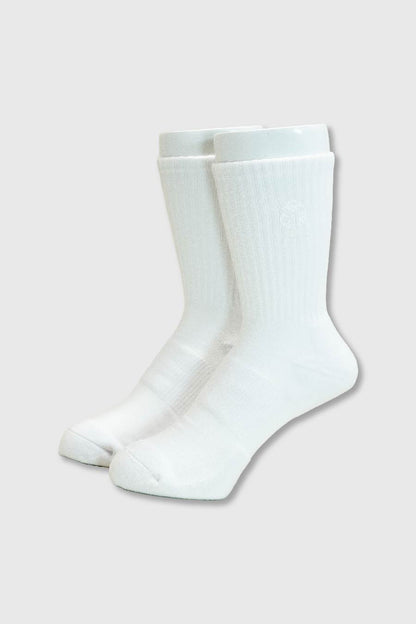 TRES SPORTS SOCKS(White/White)-Long