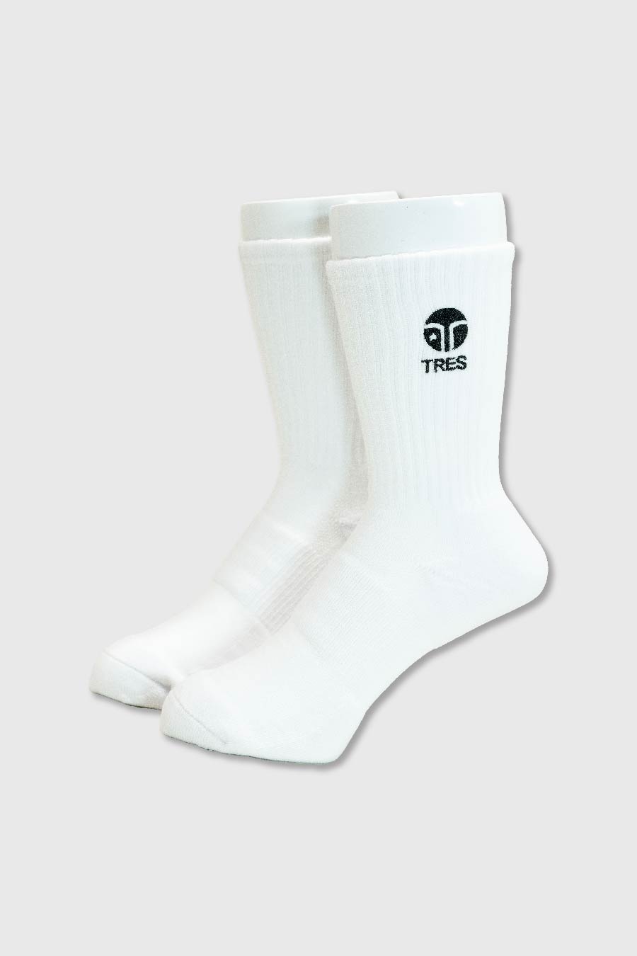 TRES SPORTS SOCKS(White/Black)-Long