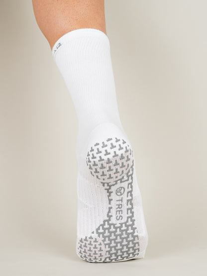 TRES Grip Socks Long(White)