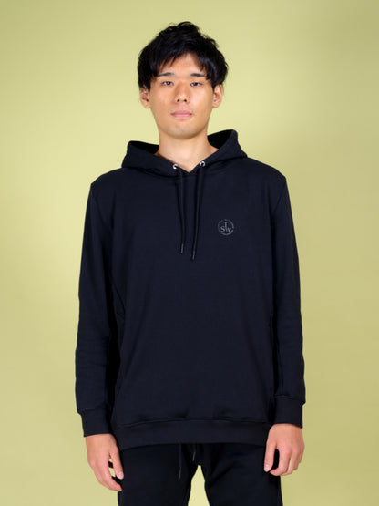 【Organic】Cotton Hoodie(Black)