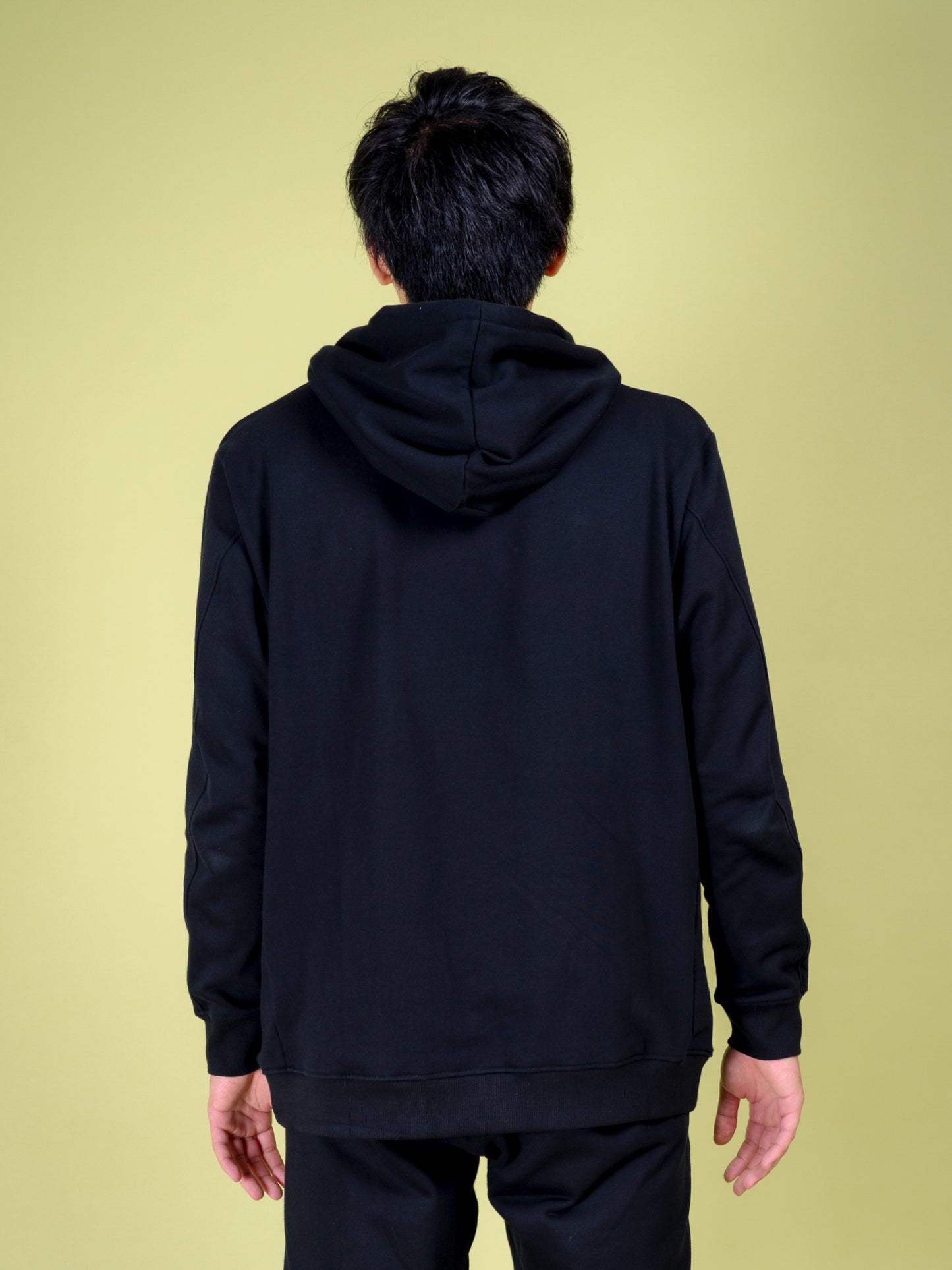 【Organic】Cotton Hoodie(Black)