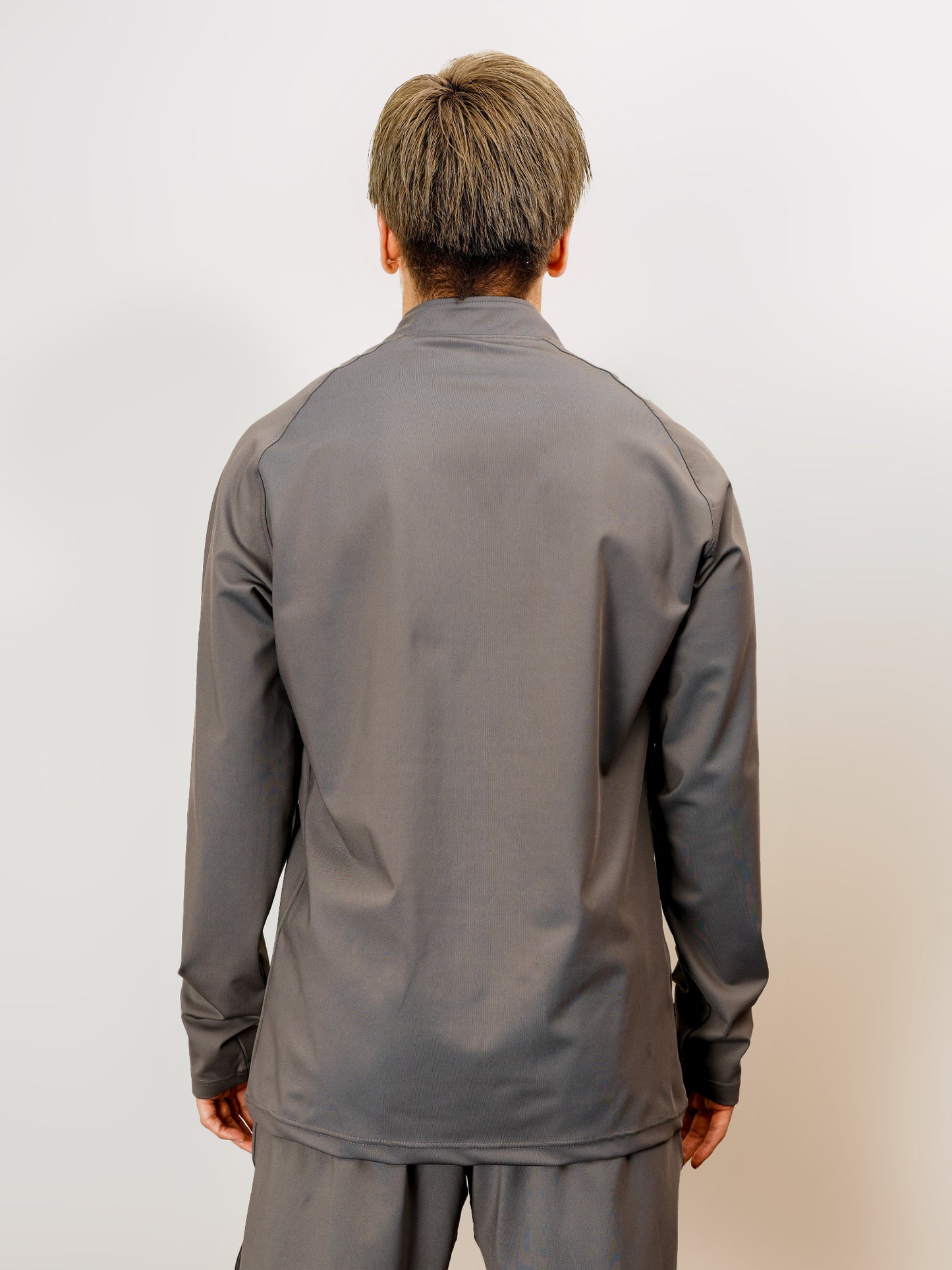 【23SS】Quater Zip Liber TOPS(Gray)