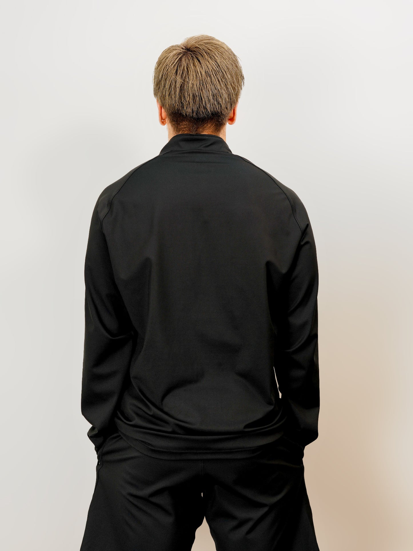 【23SS】Quater Zip Liber TOPS(Black)