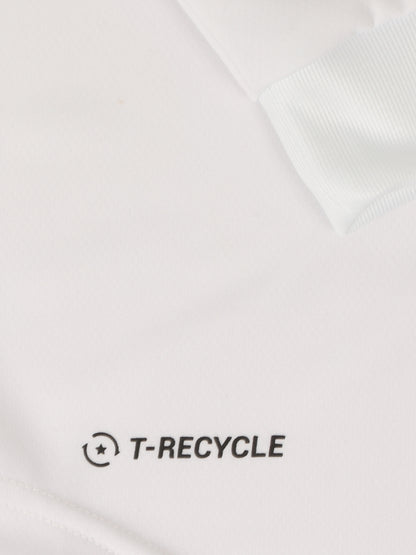 【T-recycle】Small logo Long T-shirts(White)