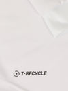 【T-recycle】Small logo Long T-shirts(White)