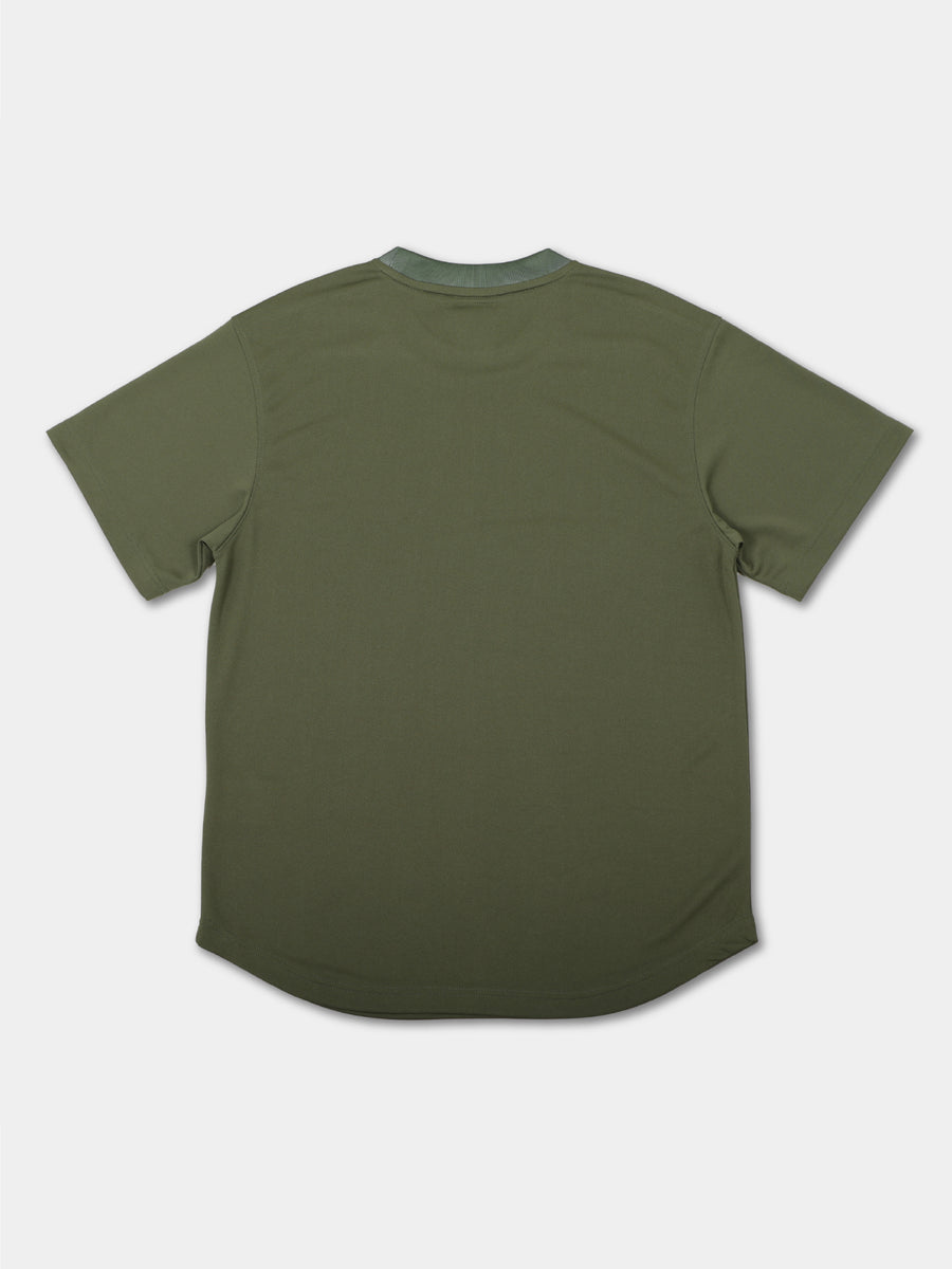 【T-recycle】Small logo T-shirts(Khaki)